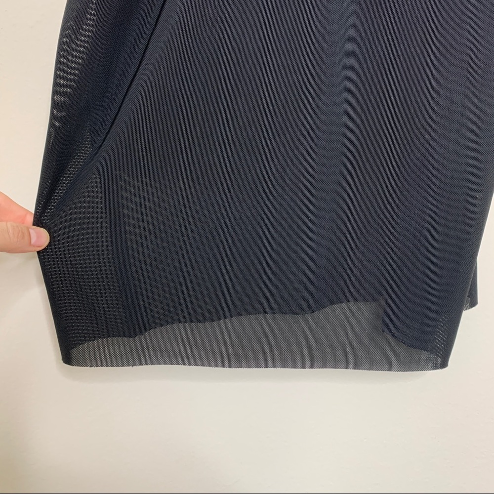 Bec & Bridge Parallel Halter Cutout Mesh Dress - image 8